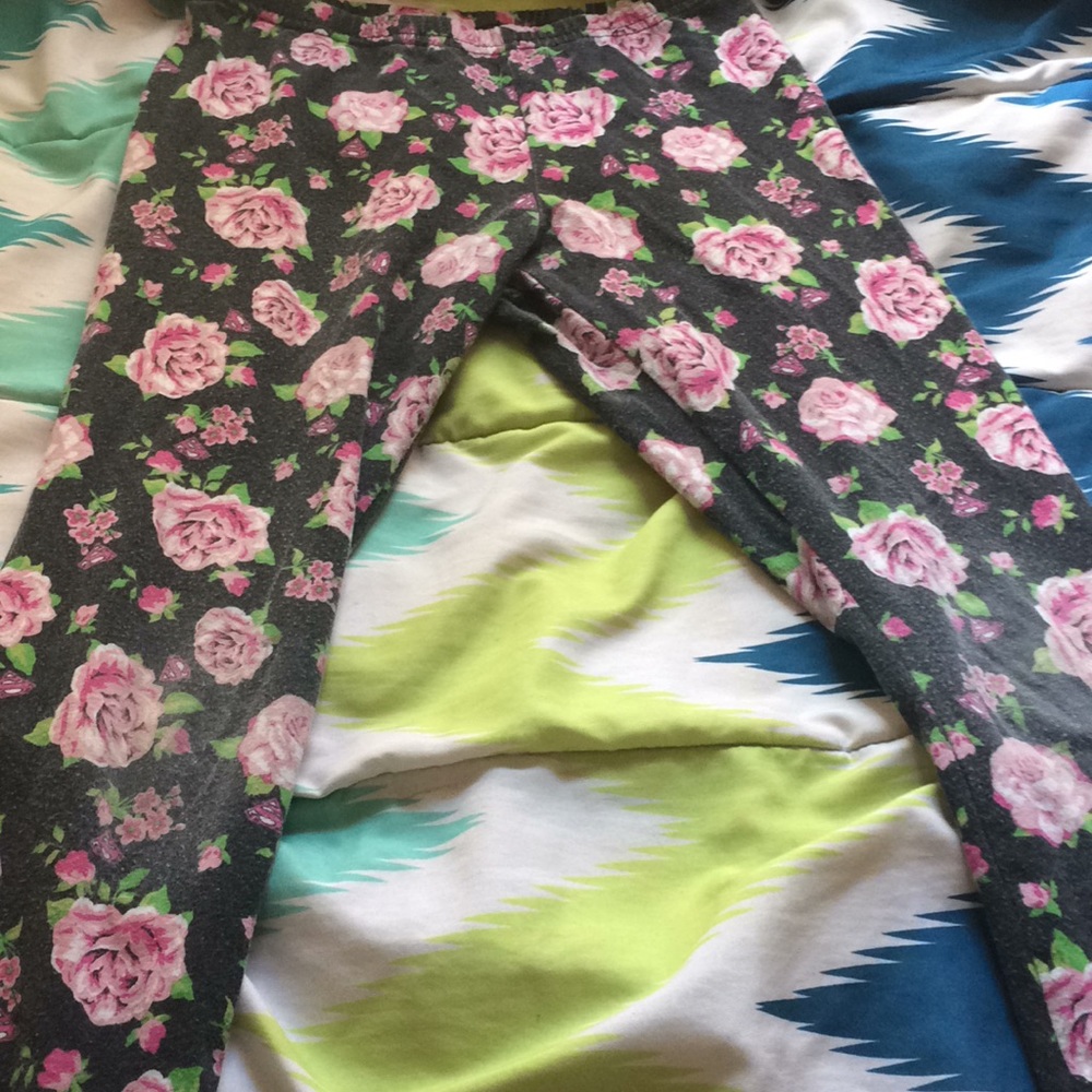 Leggings (black,dark pink,light pink)